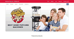 Desktop Screenshot of bullseyepopcorn.com